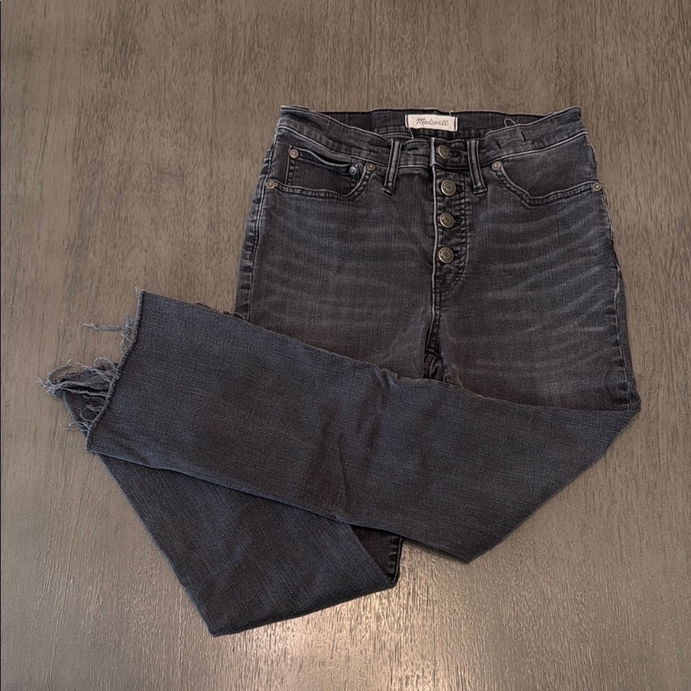 Madewell size 27 Dark wash Cali Demi-boot Jeans